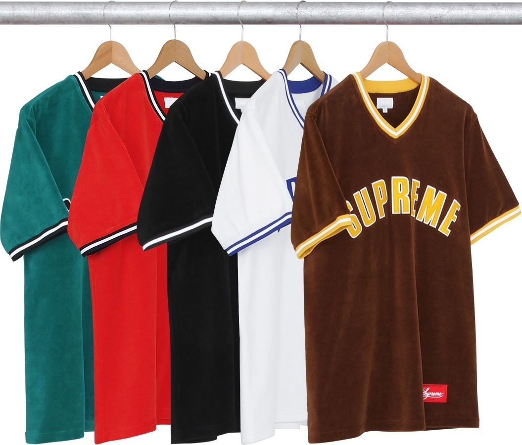 Velour Baseball Top
